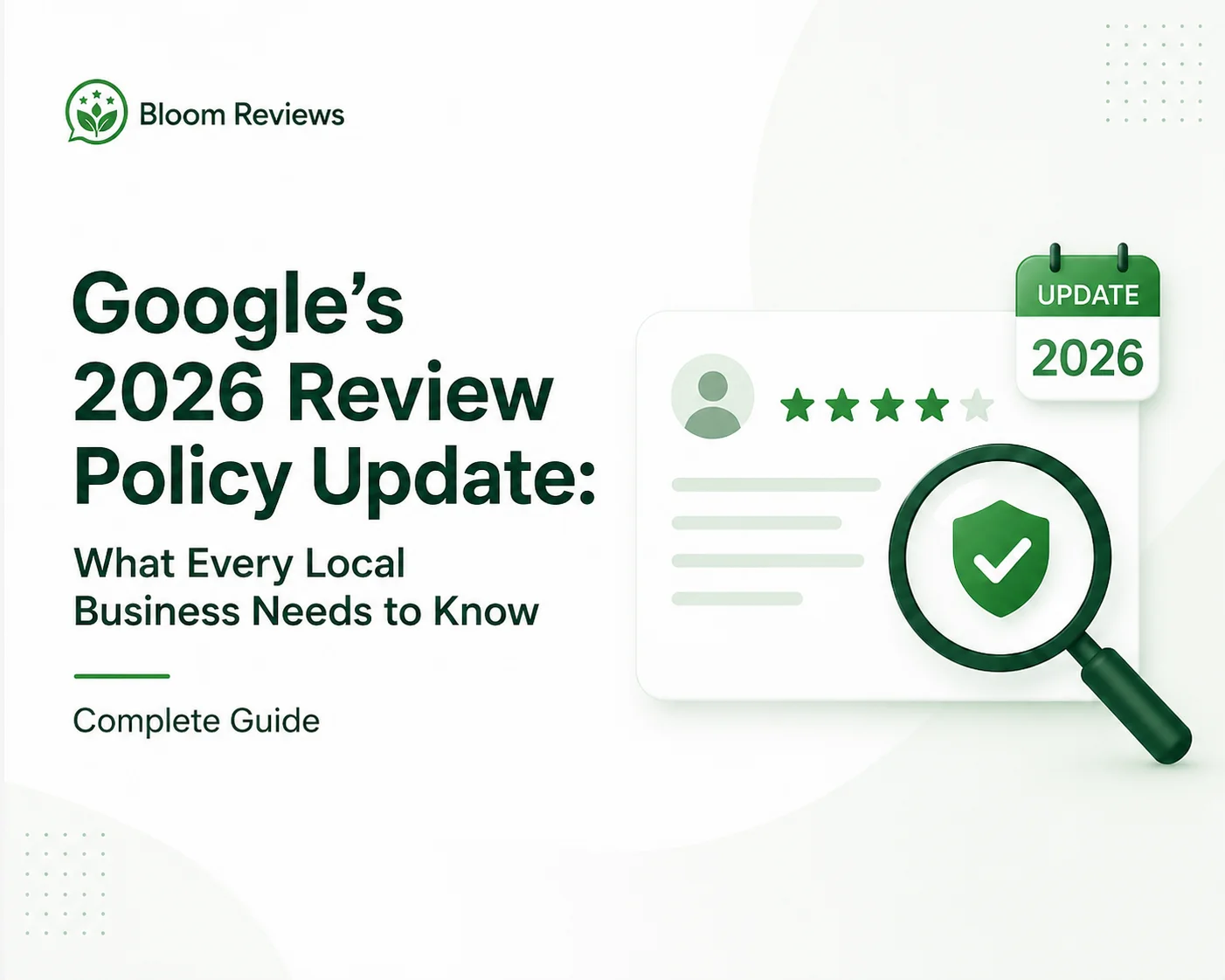 Google review policy 2026